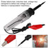 Qiilu Automotive Circuit Tester, 6V 12V 24V Car Auto Electrical Voltage Test Pen Light Lamp Circuit Tester Detector Probe...