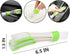 White Green Car Air Vent, Automotive Air Conditioner Cleaner and Brush Double Ended Dust Blind Cleaner Car Vent Brush Blind Brush Hand Held Magic ...