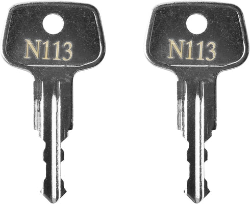 Key for Thule Key Replacement,for Roof Racks, Carriers, Crossbars Key etc,(Codes N113)...