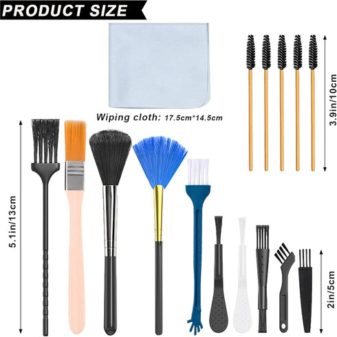 Cell Phone Cleaning Kit, 116 Pcs Speaker Cleaner for iPhone & Android Phones, Charging Port Cleaning Tool, Electronic Cleaning kit, Compatible wit...