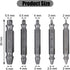 Gifts for Men,8 Pieces Screw Extractor Kit,Damaged Screw Extractor Kit Stripped Screw Extractor Set DIY Hand Tools Gadgets Broken Bolt Extractor S...