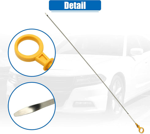 uxcell Engine Oil Level Indicator Dipstick for Chevrolet Silverado 1500 2008-2013 for GMC Sierra 1500 2007-2013 No.12619013...