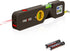 PREXISO 4-in-1 Line Laser Level Multipurpose Torpedo Level, 65Ft Alignment Point & 16Ft Laser Line & 10Ft Measure Tape Ruler & Quick Angle Setting...