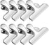 Chip Clips, 8 Pack Stainless Steel Chip Clips, Chip Clips Bag Clips Food Clips, Bag Clips for Food, Clips for Food Packages, Chip Bag Clips - Air ...