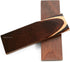 Dymalux Handle Scale Set - (Layered) - (Buckskin) - (Dark Brown/Light Brown) - (5.0 x 1.5 x 0.250) - Custom Handle Material...