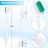 10 Pcs Suction Swab Toothbrush Care Swab Suction Toothbrush Disposable Oral Swabs Toothbrush for Suction Machine Sponge Disposable Individually Wr...