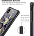 CARLOCA Compatible with iPhone XR Case, Military Pattern Design, Shockproof Anti-Scratch Hybrid Case with TPU, Black...