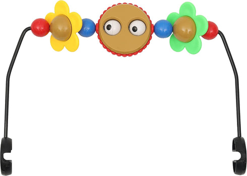 Toy Bar for Baby Bouncer - Googly Eyes Toy Plays Music and Balls Make Tinkling Sounds - Baby-Safe Plastic Baby Bouncer Toys - Easy to Install Baby...
