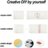3D Wall Panels Wall Sticker Wallpaper, Waterproof Self Adhesive Pe Foam, Peel and Stick Decor Wall Panels for Home Office Background Wall (1, Whit...
