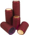 Heat Shrink Capsules, 100 Pcs Wine Brewing Caps Matte Surface Oriental Red For Professional and Home Use...