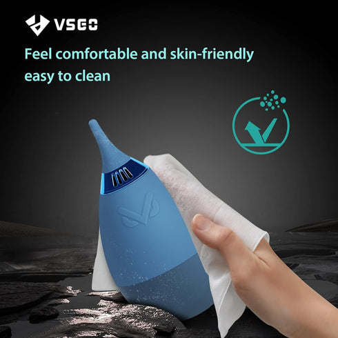 VSGO V-B012E Camera Cleaning Blower with Filter, Tumbler Design Lens Cleaning Blower Compressed Air Compatible for Nikon Sony Canon Digital Camera...