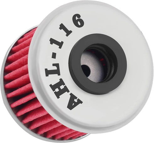 AHL 116 Oil Filter for Honda CRF150R CRF150 R CRF 150R 2007 2008 2009 2010 2011 2012 2013 2014 2015 2016 2017 2018 2019 2020 TRX450R CRF250X CRF25...