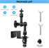 2-in-1 Weatherproof Gutter Mount for Blink Outdoor (3rd Gen), Blink Outdoor 4(4th Gen) and Blink Solar Panel, Adjustable No Drilling Wall Mount, P...