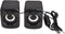 Mini Computer Speaker Stereo Less Distortion USB Powered Wired Small Speaker for for Desktop PC Laptop,Laptop Desktop Gaming Stereo Speaker Comput...