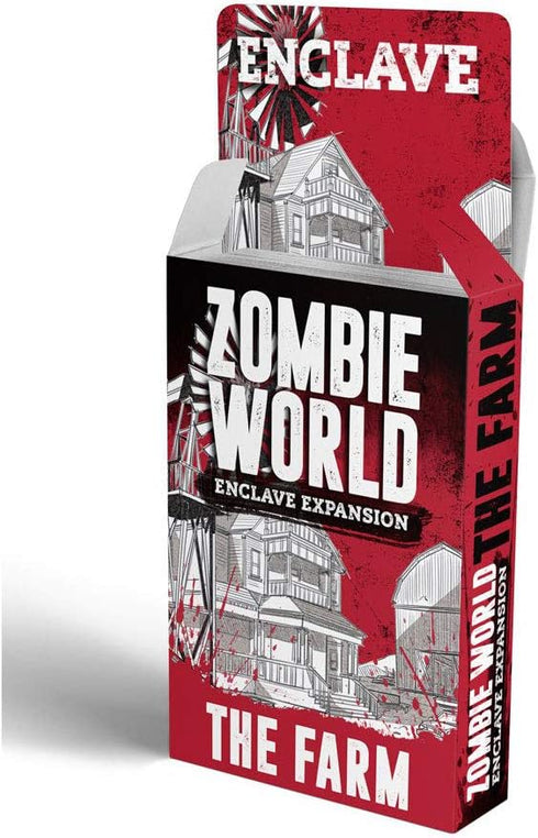 The Farm Enclave Expansion - Zombie World: the card-based tabletop roleplaying game expansion deck, 55 cards, population cards, identity cards, ad...