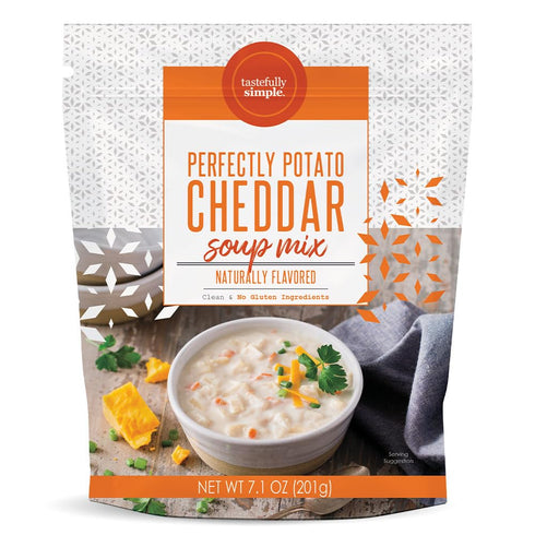 Tastefully Simple Perfectly Potato Cheddar Soup, 7.1 Ounce...