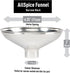 AllSpice Spice Funnel Metal Stainless Steel 18/8 (1" Bottom)...