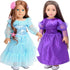 Halloween Doll Clothes Princess Ariel Vanessa Costume Mermaid Doll Clothes for 18 Inch Doll...