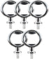 Voyyphixa 5 Pcs Bottle Opener Inserts Kit, Stainless Steel Beer Opener Accessories, Blank Bottle Opener Metal Hardware for Resin Craft, DIY Projec...