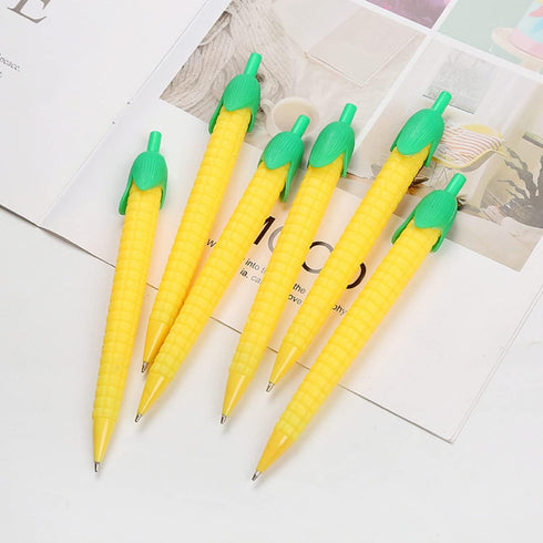 10pcs Corn Mechanical Pencil 0.5mm, Corn Pencils Cute Pencil, Creative Mechanical Pencils Bulk for , Students Writing Drawing Sketch...