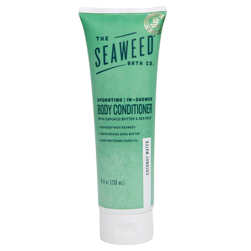 The Seaweed Bath Co. Hydrating In-Shower Body Conditioner, 8 Ounce, Coconut Water Scent, With Natural Bladderwrack Seaweed, Vegan, Paraben Free...