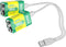 Rechargeable 9V Lithium Batteries - 13500mWh Long Lasting LI-ion Batteries with Micro Charging Cable - Quick Charge in 1.5 Hours, 9 Volt Battery f...