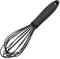 Chef Craft Premium Silicone Wire Cooking Whisk, 10.5 inch, Black...