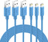 Nikolable Lightning Cable MFi Certified iPhone Charger 3Pack 6ft Lighting to USB A Charging Cord Compatible with iPhone 13 12 11 Pro Max XS XR 8 P...