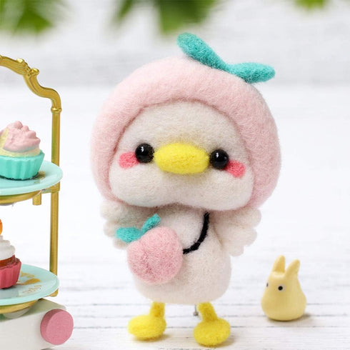 BAGERLA Needle Felting Supplies Kits, Needle Felting Kit Beginner with Tools, Felting Foam Mat, Colorful Wool, Felting Kit for DIY Handcraft Duck ...