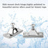 Marine Deck Hinge,Side Mount,316 Stainless Steel Boat Bimini Top Fitting Hardware and Yacht Accessories,Pack of 2,Included Installation Screws...