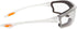 MCR Safety Glasses LW310AF Law 3 Clear Polycarbonate Lenses with UV Protection & Anti-Fog Coating, Bayonet Temple, 1 Pair...