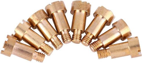 Wood Burning Pen Tips, 23 Pieces Stencils Soldering Iron Pyrography Working Carving Engraving Tool Kit Brass Wood Burning Tip Set for DIY Craft Ho...