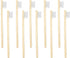 10 PCS Kids Bamboo Toothbrushes Soft Bristles Wooden Toothbrushes, Natural Biodegradable BPA Free Eco Friendly Toothbrushes White...