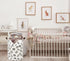 HIYAGON Large Sized Canvas Storage Baskets with Handle,Collapsible & Convenient Home Organizer Containers for Kids Toys,Baby Clothing(Letter)...