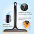 Shower Glass Door Squeegee, Silicone Squeegee with Anti-Break Handle for Bathroom Door, Tile, Glass Cleaning Tools and Window Film Installation. I...