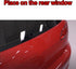 2PCS Rear Wiper Delete Kit Car Waterproof Block Off Plug Cap For Honda Civic For VW Golf Rear Tailgate Wiper Arm ABS Black 37mm 91617-SB6-000...