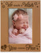 KATE POSH - We Made a Wish & You Came True Engraved Natural Wood Picture Frame, New Baby Gifts, New Mom, New Dad, Adoption Gifts (5x7 Vertical)...