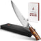 TUO Chef Knife, 8 inch Sharp Kitchen Knife with Pakkawood Handle, High Carbon Steel, Professional for Chopping & Dicing, Gift Box - Fiery Phoenix ...