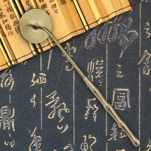 NUOBESTY Incense Ash Long Handle Incense Ash Press Seal Stick Shovel DIY Fragrance Accessories for Home Shop Decor...