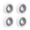 MroMax Roller Idler Bearing Pulley-8 x 22 x 7mm Sliding Conveyor Nylon Wheel with 688ZZ Bearing for Furniture, Hardware Accessories and Mobile Doo...