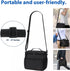 Gloppie Lunch Box for Men Women Insulated Lunch Bag Reusable Lunch Cooler Bag, Black...
