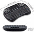 Dreamlink 3 Colour Backlit 2.4GHz Mini Wireless Keyboard and Mouse Wireless Touchpad Rechargeable Combos for PC Pad Android TV Box and More...