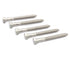 10pcs Hex Head Lag Screws, 5/16" x 3" Hexagon Head Wood Screws (Partially Threaded), 304 Stainless Steel Lag Bolts, Silvery...