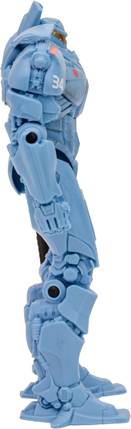 Pacific Rim McFarlane Toys Gipsy Danger (Jaeger) 4" Scale Figure Playset with Comic...