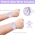 Waterproof Nurse Watch for Medical Professionals, Students, Women Men, Military Time Easy to Read Dial, 24 Hour with Second Hand, Night Light, Sof...
