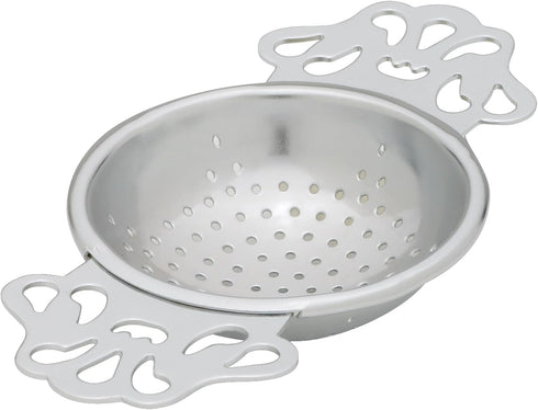 HIC Kitchen Premium Perforated English Tea Strainer - Japanese Stainless Steel Loose Tea Infuser, Universal Fit for Mugs and Cups, Perfect for Bla...