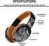 MightySkins Carbon Fiber Skin Compatible with Skullcandy Crusher ANC 2 - Solid Blush | Protective, Durable Textured Carbon Fiber Finish | Easy to ...