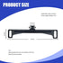 Pack-1 Car Rear View Camera Bracket, Multifunctional Waterproof Durable Metal Vehicle License Plate Mount with Installation Tools, Universal Autom...