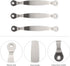 Cutting Board Handles Cabinet Pulls: 3pcs Stainless Steel Chopping Board Side Handles Drawer Handles Pulls for Kitchen Butcher Board Dresser...