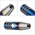 Pack-1 Gear Stick Shifter Knobs, Skull Aluminum Alloy Weighted Gear Lever, Metal Stick Shifter Handle for Most Automatic Manual Vehicle (Multicolo...